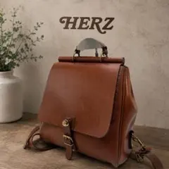 HERZ 棒屋根ぽって リュック レザー ヴィンテージのサムネイル