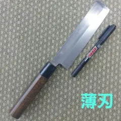 包丁 薄刃 堺秀岳 再生品6303のサムネイル