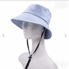超美品　レディース帽子　撥水遮光UVあご紐のサムネイル