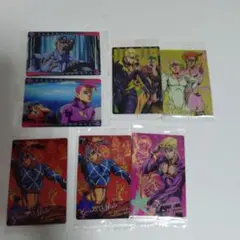 ジョジョの奇妙な冒険 ウエハース　トレーディングカード 6枚セット