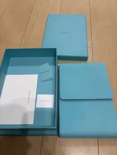 ティファニー ネックレス ジュエリーケース ブルー フラグメントケース