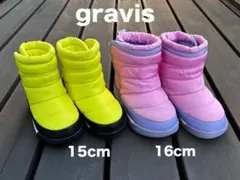 gravis 子ども用 スノーブーツ 15cm 16cm