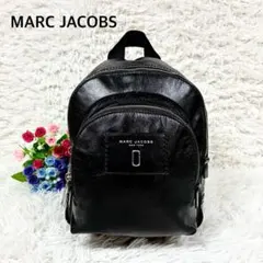【美品】 マークジェイコブス レザー リュック ブラック バックパック ダブルJ