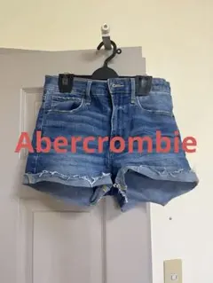 アバクロ　ショーパン　レディース　 ハイウエストショートパンツ　25