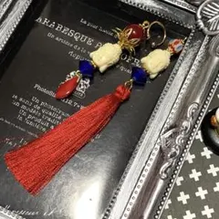 ★no.274★仏陀×インドヴィンテージ★ピアス イヤリング★イヤカフセット片耳