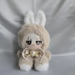 ちびぐるみ おすわり ぬい服 着ぐるみ 垂れ耳うさぎ 白 - メルカリ