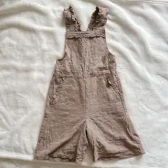 美品✨キッズ トップス ベージュ【110】オーバーオール オシャレ着