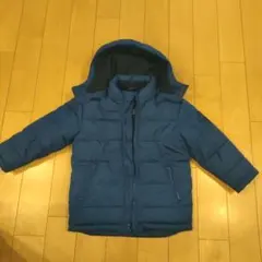 GapKids 中綿コート ブルー 110cm