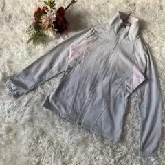 MIZUNO ミズノライトグレー スポーツジャケット 長袖(S)