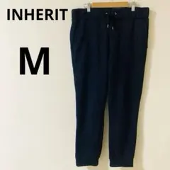 インヘリット　INHERIT ジョガーパンツ　M ドローストリング ウエストゴム
