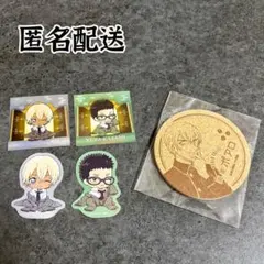 【匿名配送】名探偵コナン 喫茶ポアロ 安室透 コースター　ちぢませ隊　ステッカー