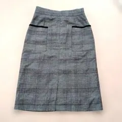 柄ロングスカート