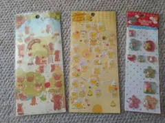 平成レトロ　キャラクターシール　３枚セット