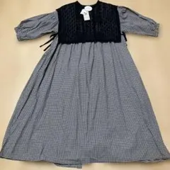 サマンサモスモス　レースベストSET前後着ワンピース