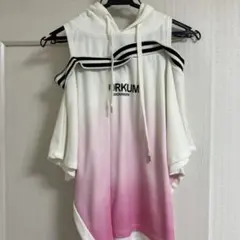 BORKUM グラデーションパーカー