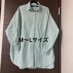 【バックナンバー】　ストライプ　シャツ　大きいサイズ