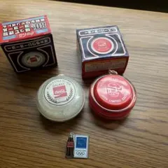 コカコーラ　ロサンゼルスオリンピック　ゴールドメダルヨーヨー コカコーラ ロサンゼルスオリンピック ゴールドメダルヨーヨー - メルカリ
