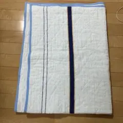 中古品　タオル地キルティング掛け布団