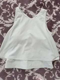 SUKALA カップ付フレアタンクトップ