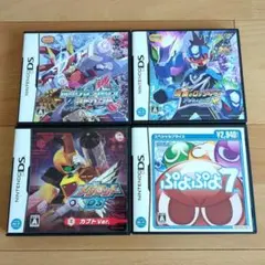 ロックマンゼクス アドベント、流星のロックマン ペガサス等　DSソフト4本セット