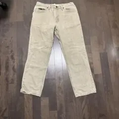 Lee ベージュ レギュラーフィット デニムパンツ