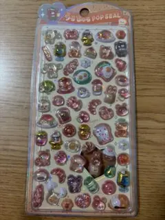 ボンボンドロップシール風　うるちゅるポップシール　洋食　パン屋