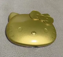 キティちゃん型ミラー ゴールド