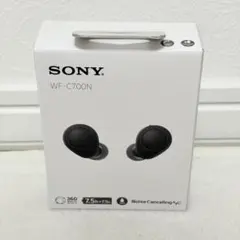 新品 未使用 SONY WF-C700N ワイヤレスイヤホン 本体 ブラックのサムネイル
