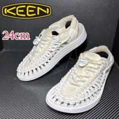 KEEN キーン ユニーク スポーツサンダル ホワイト 24cm
