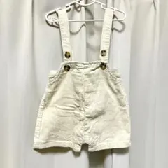 バースデイ　テータテート　サロペット　オーバーオール　ベージュ　70サイズ