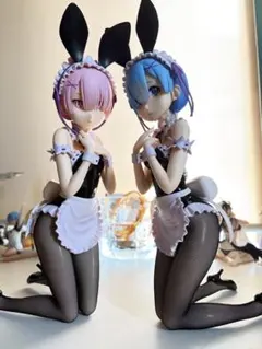 レム ラム バニーガール フィギュアセット　1/4スケール