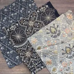 刺繍生地 ハギレ