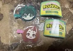 僕のヒーローアカデミア ヒロアカ みにコレ 前髪クリップ 緑谷出久 麗日お茶子