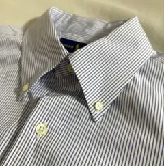 美品‼︎ ラルフローレン ストライプ シャツ ワンポイント ポニー刺繍 長袖シャツ