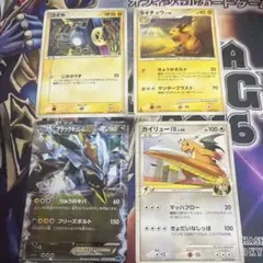 ポケモン　ライチュウ　コイル　カイリュー　ブラックキュレムEX
