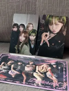 LE SSERAFIM DIFFERENT チェウォン・集合トレカ 特典ポスカ