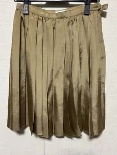 MACKINTOSH PHILOSOPHY プリーツスカート 36 ベージュ美品