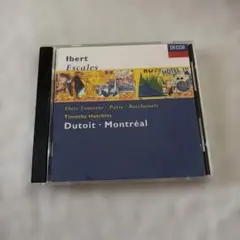 Ibert Escales CD デュトワ モントリオール響