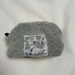 PEANUTS スヌーピー モコモコ ポーチ