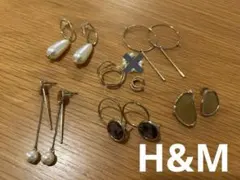 H&M 3coins他　ピアス、イヤーカフセット