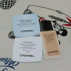 CHANEL　ファンデーション　マイクロクリーム　メイクアップベース　サンプル