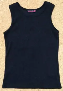 Lovetoxic　ラブトキ　タンクトップ　Sサイズ　無地　黒　女子