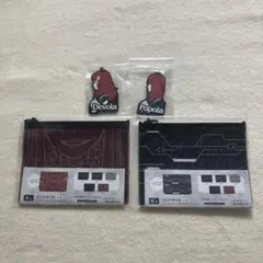 NieR 放送記念くじ2 E賞クリアポーチ＆F賞ラバーストラップ　4点セット