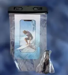 スマートフォン用 防水ケース ネックストラップ付