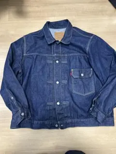 1ST Gジャン LEVI'S デニムジャケット XXL ダークブルー