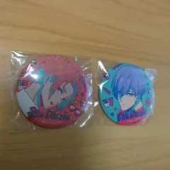 ブルーロック　糸師冴　糸師凛　AGF 缶バッジ