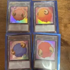 遊戯王の日 羊 ひつじ 青 黄 桃 橙 ウルトラレア トークンパック5 遊戯王の日 羊 ひつじ 青 黄 桃 橙 字レア R トークン TK05 パック5