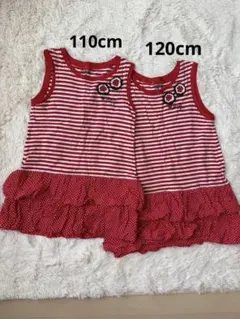 OshKosh B'gosh ワンピース姉妹お揃い110cm120cm2枚セットのサムネイル