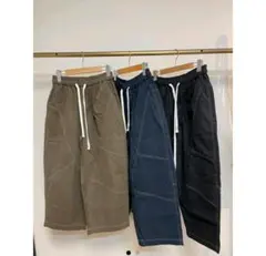 IRIEY パンツ ブラック