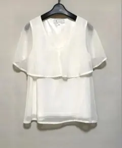【美品】⭐︎ROPE PICNIC ・ロペピクニック・ケープブラウス ⭐︎大人可愛いのサムネイル